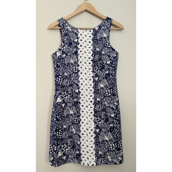 Lilly Pulitzer for Target Blue Upstream Dress - Picture 1 of 7